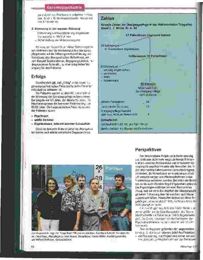 Vorschauseite 3: Geronotopsychiatrische Übergangspflege