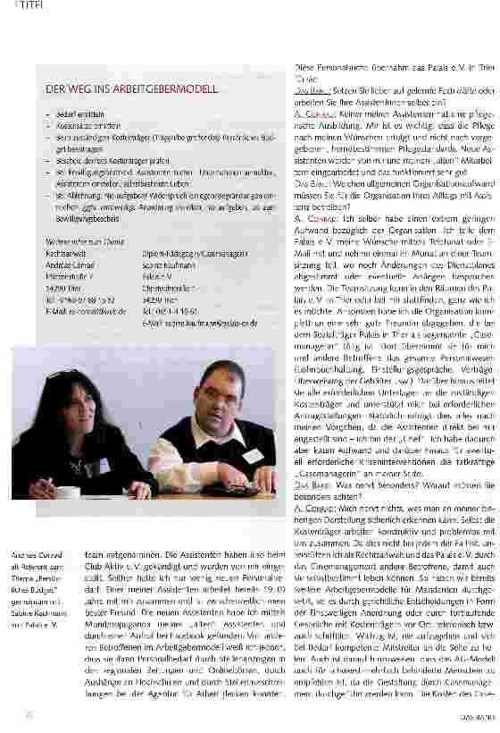 Vorschauseite 3: Geben und Nehmen