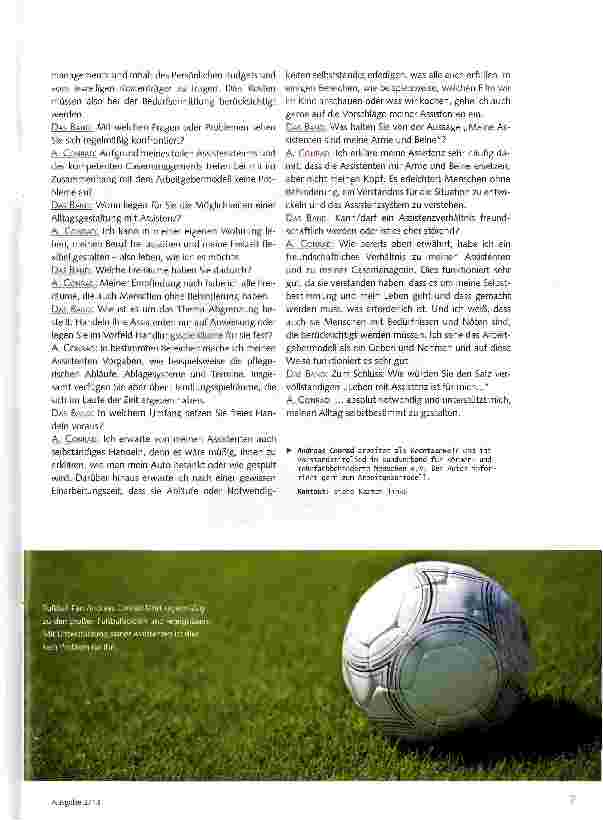 Vorschauseite 4: Geben und Nehmen