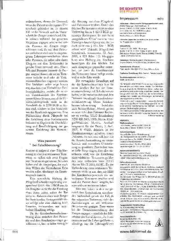 Vorschauseite 3: TESTAMENTSERSTELLUNG HILFE ERLAUBT?