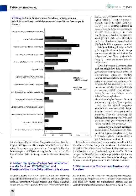 Vorschauseite 4: „Selbsthilfefreundlichkeit als Ansatz für mehr Patientenorientierung im Krankenhaus