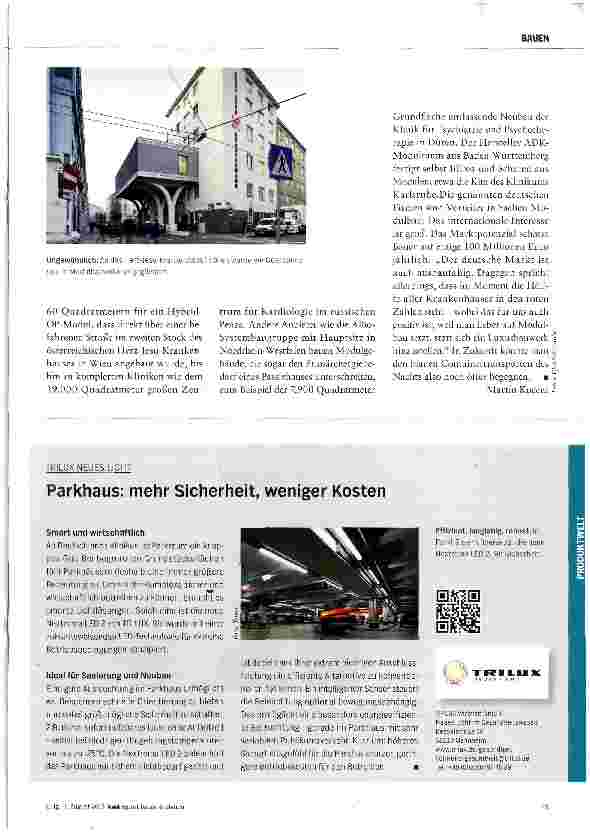 Vorschauseite 5: Krankenhausbau nach dem Lego-Prinzip