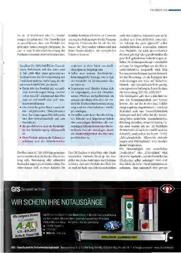Vorschauseite 2: Schutzhandschuhe: Höhere Sicherheit durch freiwillige Prüfzeichen?