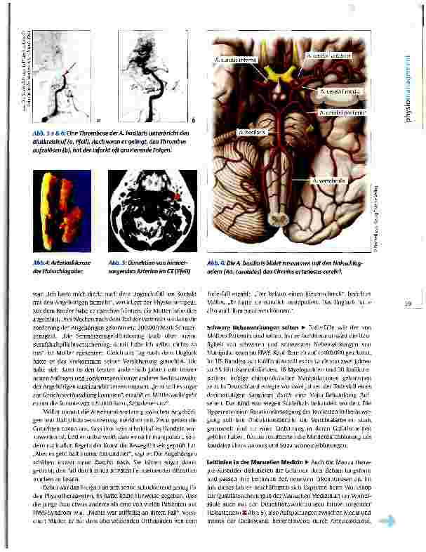 Vorschauseite 2: Unglücksfälle in der Physiotherapie Tod auf der Behandlungsbank