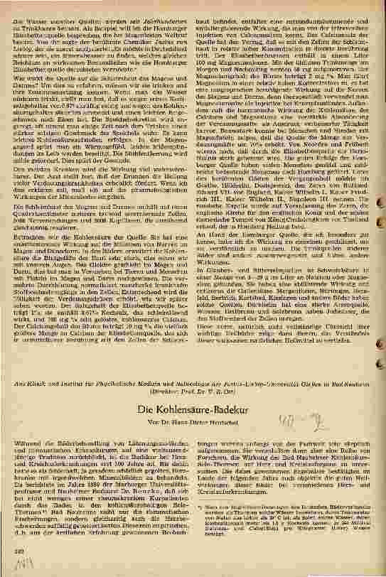Vorschauseite 1: Die Kohlensäure-Badekur