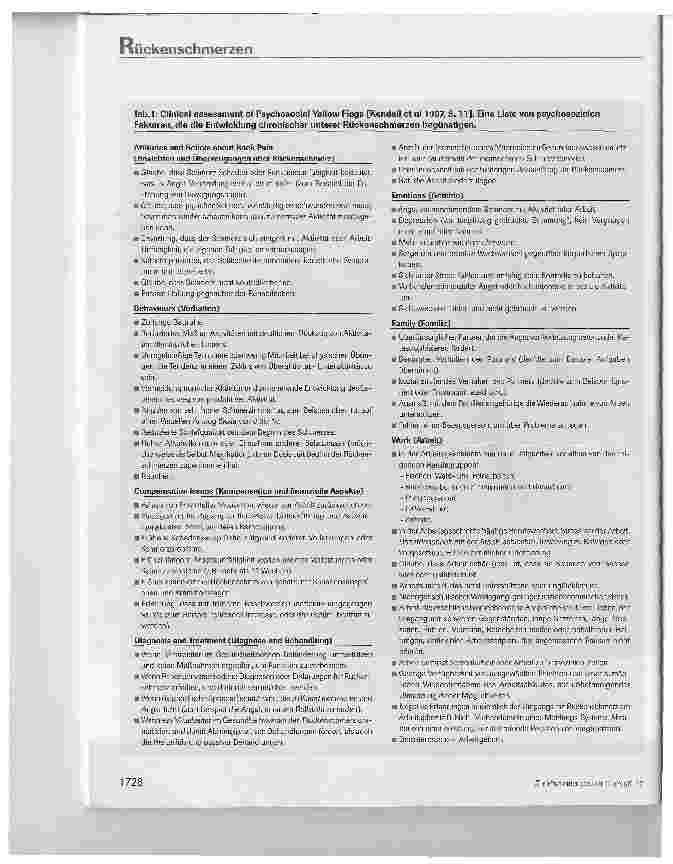 Vorschauseite 3: Psychosoziale Faktoren bei der Entstehung chronischer unterer Rückenschmerzen