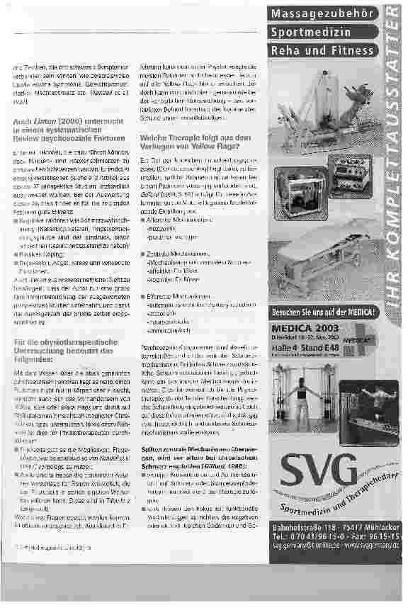 Vorschauseite 4: Psychosoziale Faktoren bei der Entstehung chronischer unterer Rückenschmerzen