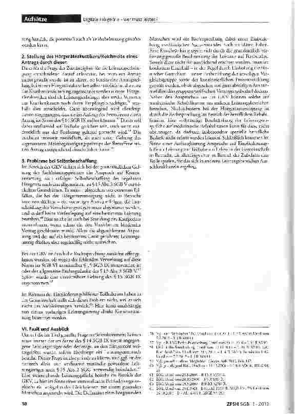 Vorschauseite 6: Digitale Hörgeräte - wer muss leisten?