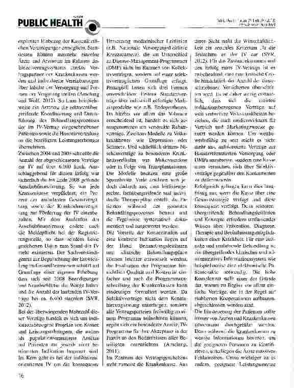 Vorschauseite 2: Erfolgskriterien für die indikationsbezogene Integrierte Versorgung