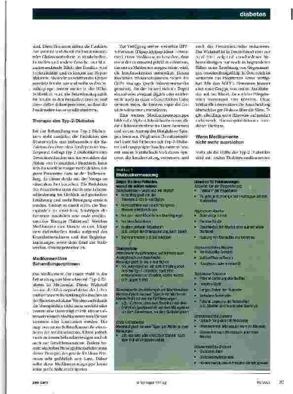 Vorschauseite 2: Blutzucker normnah einstellen