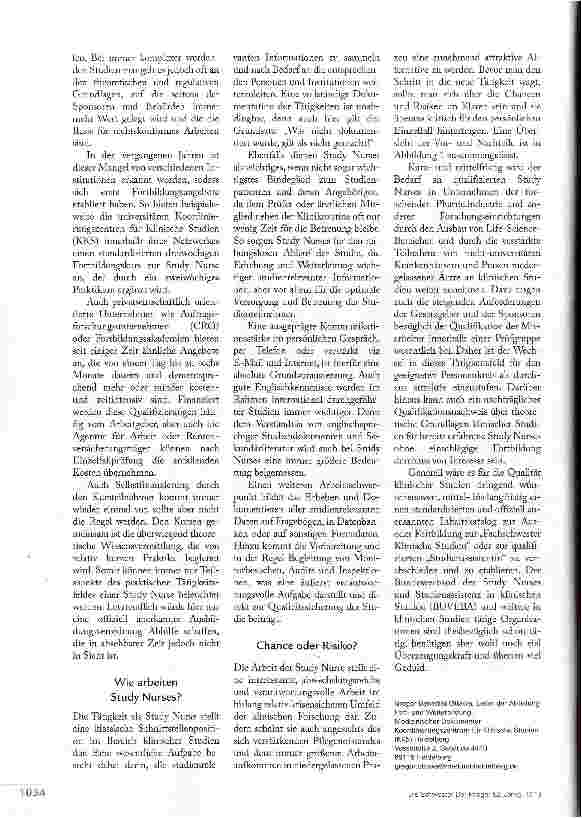 Vorschauseite 3: BERUFSBILD MIT ZUKUNFT!