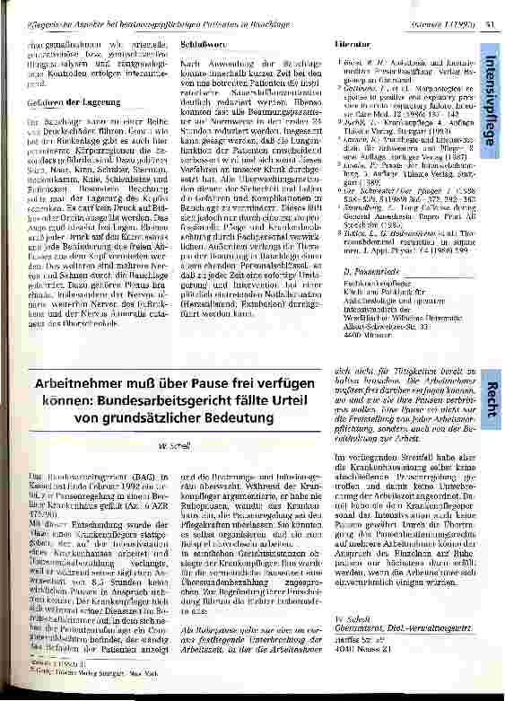 Vorschauseite 5: Pflegerische Aspekte bei beatmungspflichtigen Patienten in Bauchlage
