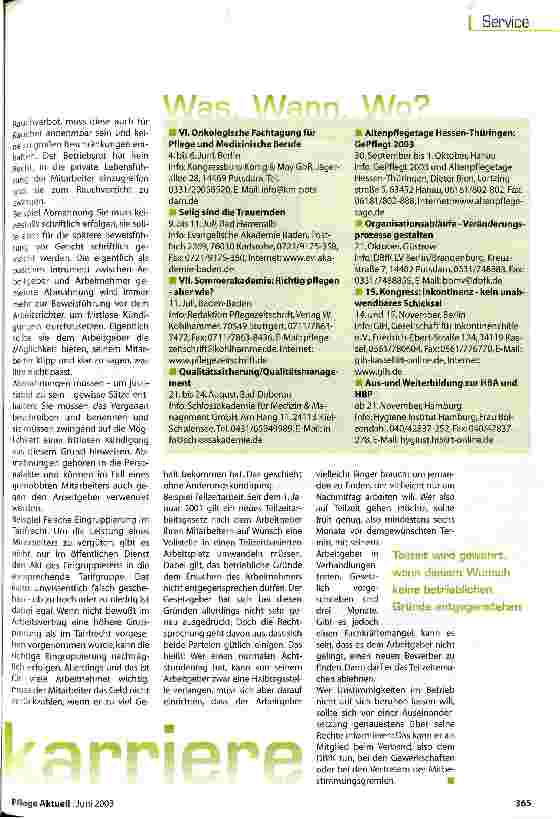 Vorschauseite 2: Was man im Job darf und was man nicht tun sollte