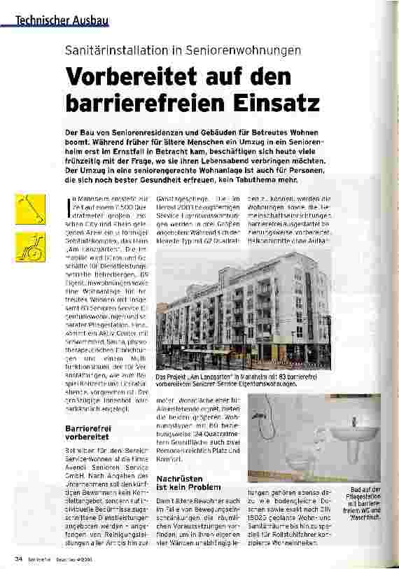 Vorschauseite 1: Vorbereitet auf den barrierefreien Einsatz