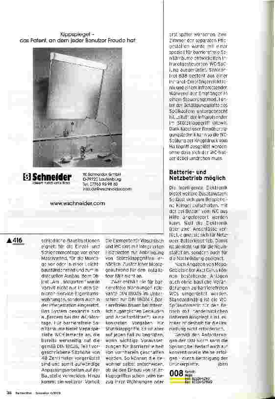 Vorschauseite 3: Vorbereitet auf den barrierefreien Einsatz