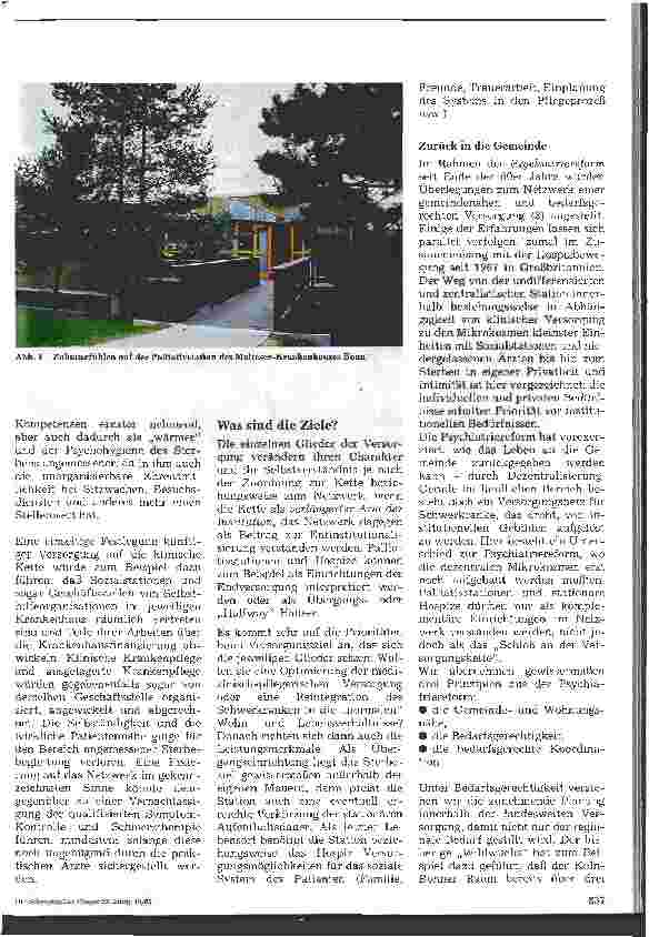 Vorschauseite 2: Versorgungskette Schwerstkranker