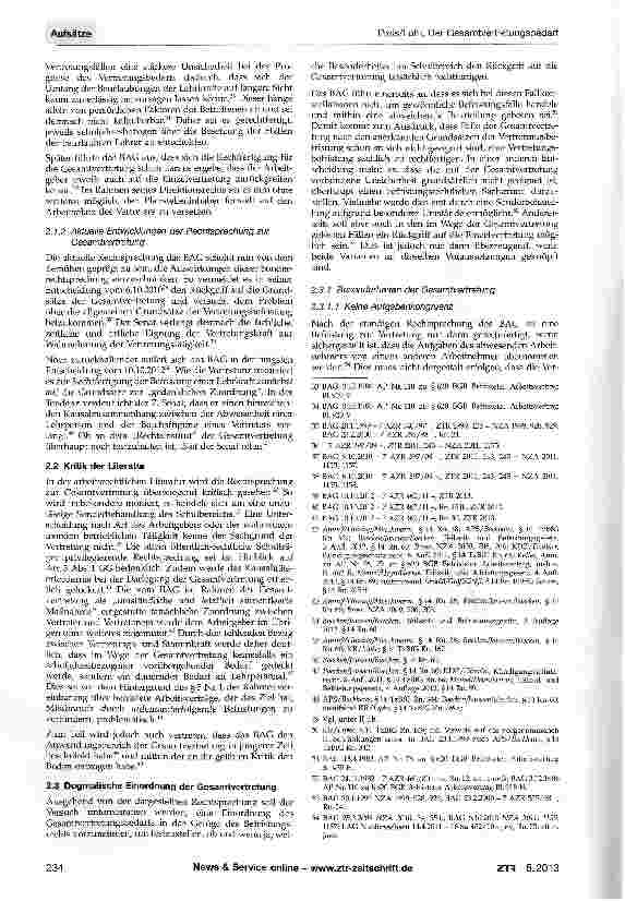 Vorschauseite 3: Der Gesamtvertretungsbedarf - eine zulässige Kategorie des Befristungsrechts?