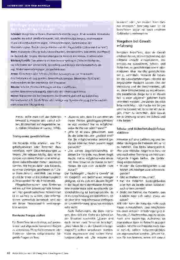 Vorschauseite 4: Häusliche Gewalt: Intervention und Prävention