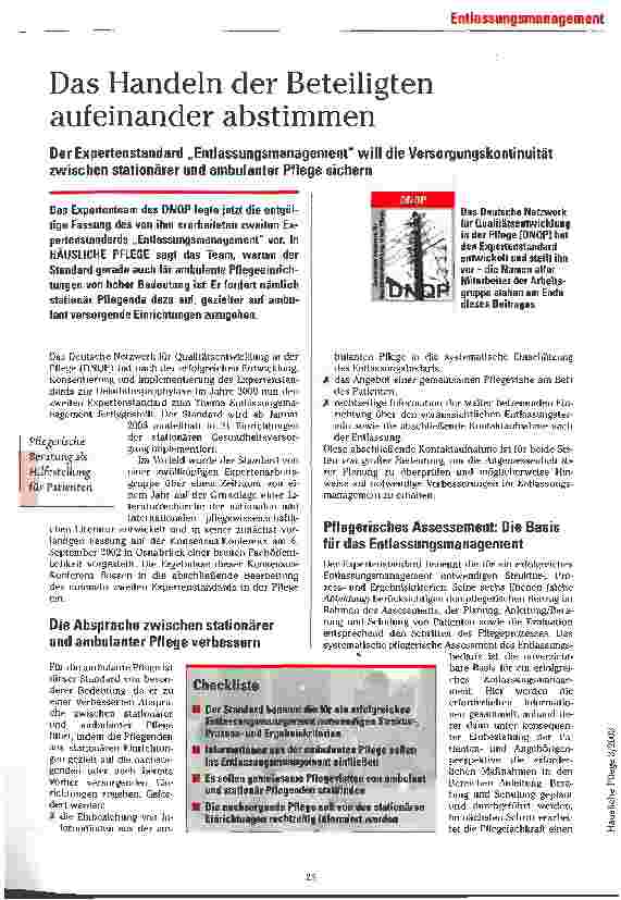 Vorschauseite 1: Das Handeln der Beteiligten aufeinander abstimmen