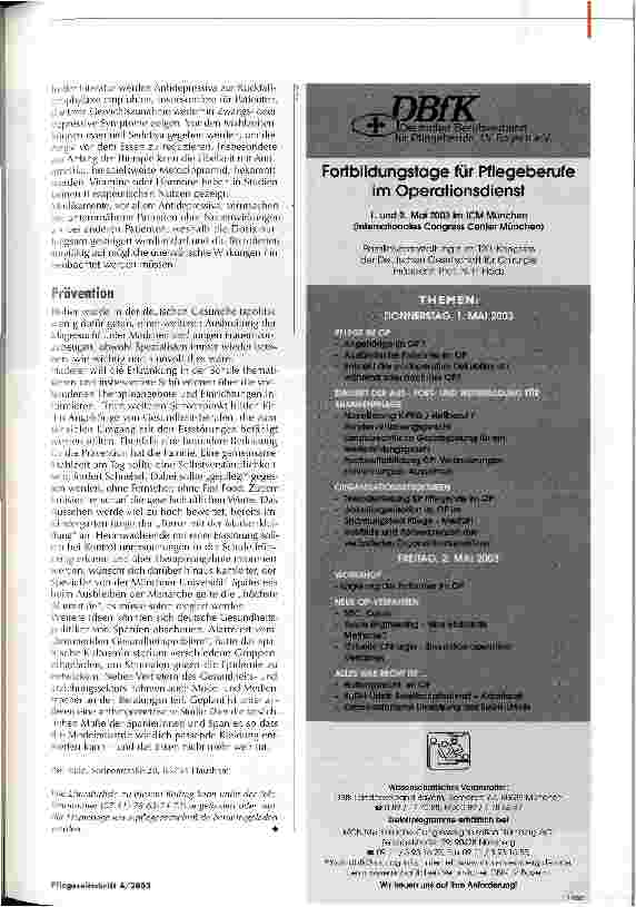 Vorschauseite 5: Wenn der Körper zum Feind wird Erkennung und Behandung von Anorexia nervosa