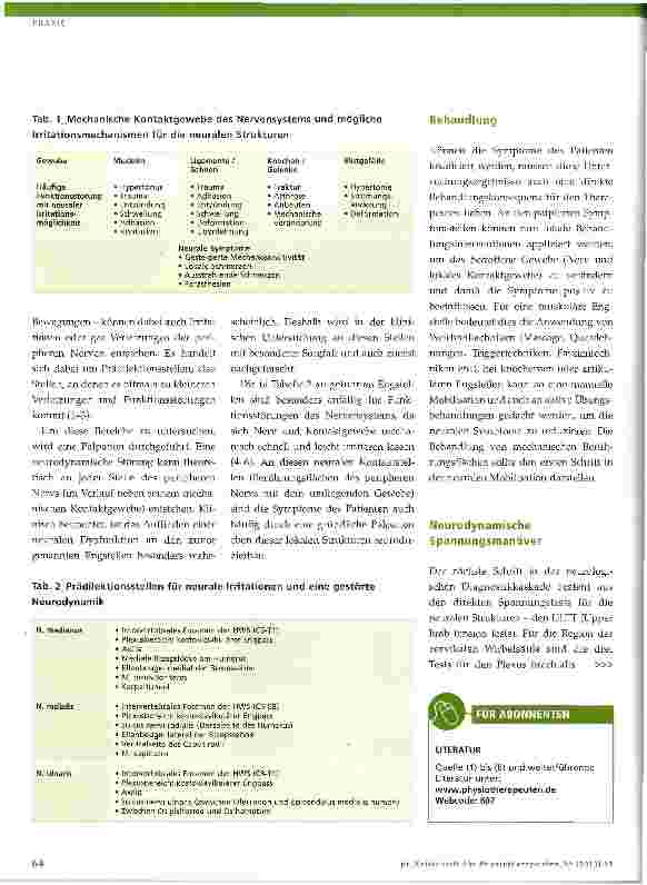 Vorschauseite 2: Die neurologische Untersuchung der zervikalen Wirbelsäule Teil 2 - Die neuromechanische Untersuchung (NMU)