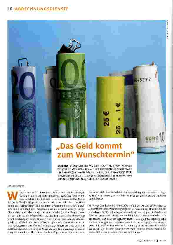 Vorschauseite 1: Das Geld kommt zum Wunschtermin
