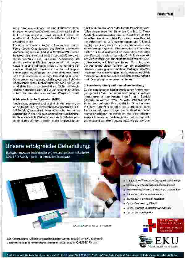 Vorschauseite 5: Medizinprodukte sicher betreiben und anwenden