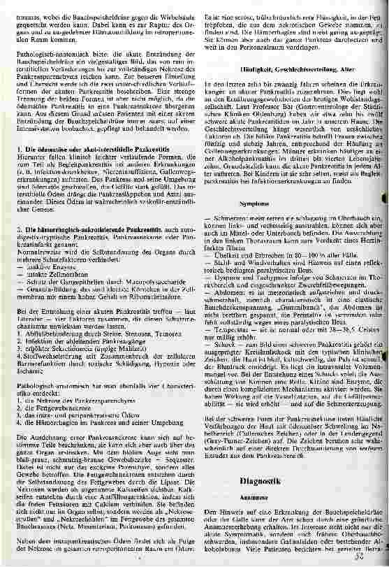 Vorschauseite 3: Die akute Entzündung der Bauchspeicheldrüse