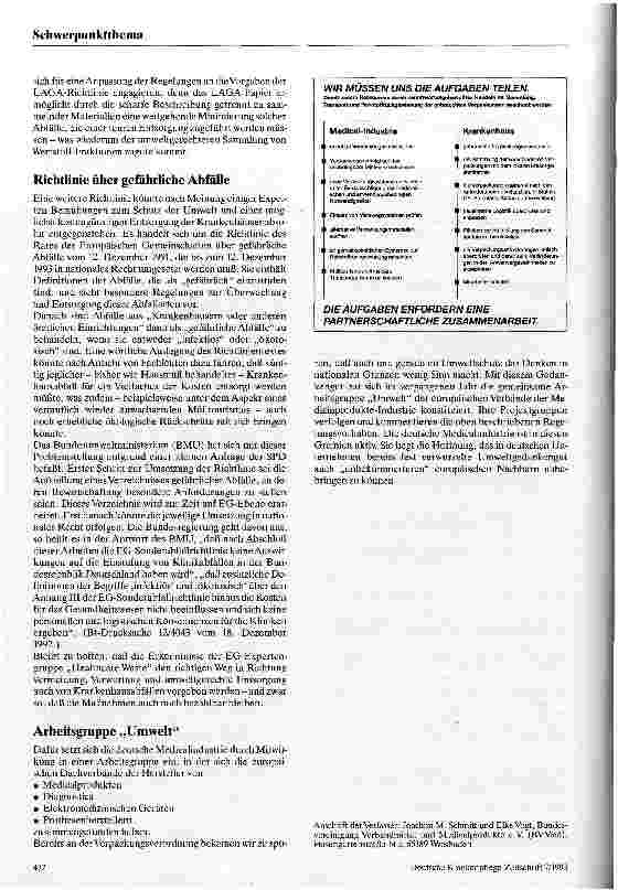 Vorschauseite 4: Die Vermeidung von Krankenhausabfällen aus der Sicht der Hersteller
