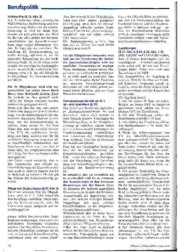 Vorschauseite 2: Kein Ausweichen für Pflegedienste