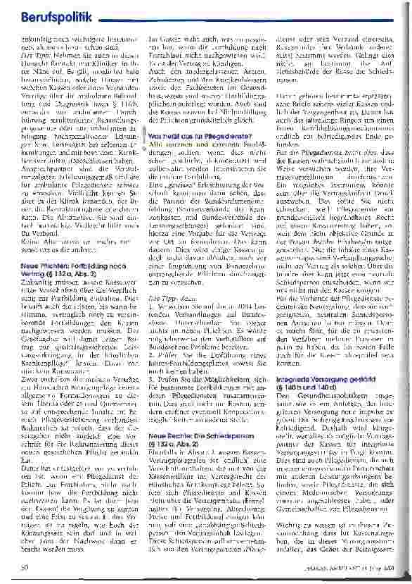 Vorschauseite 6: Kein Ausweichen für Pflegedienste