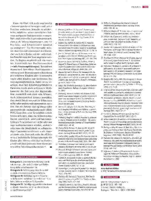 Vorschauseite 4: Dekubitusprophylaxe in der Pädiatrie