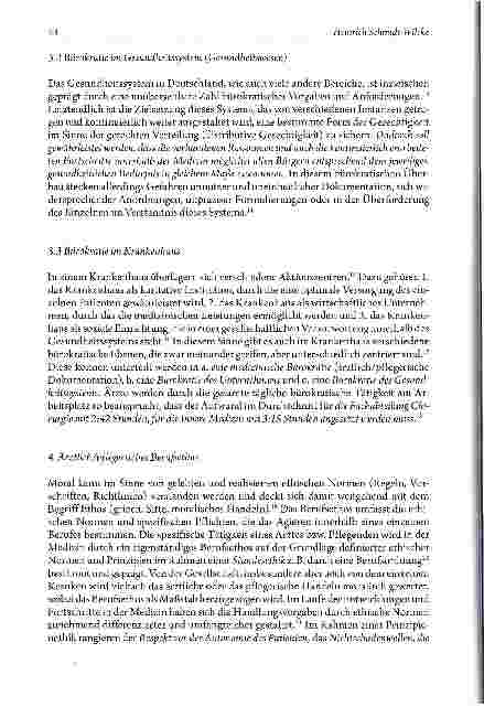 Vorschauseite 4: Ärztliches und pflegerisches Berufsethos und Krankenhaus-Bürokratie