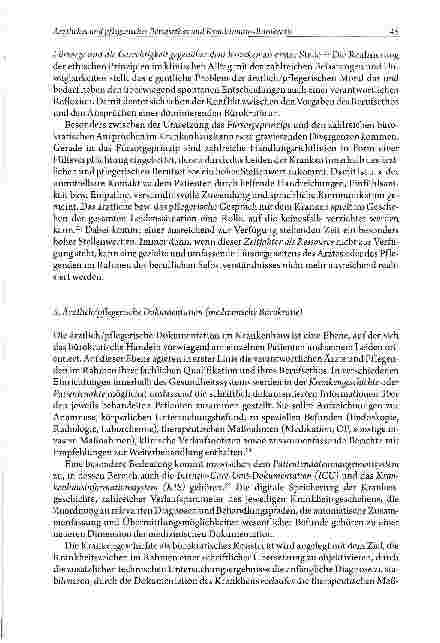 Vorschauseite 5: Ärztliches und pflegerisches Berufsethos und Krankenhaus-Bürokratie