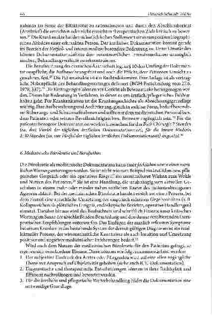 Vorschauseite 6: Ärztliches und pflegerisches Berufsethos und Krankenhaus-Bürokratie