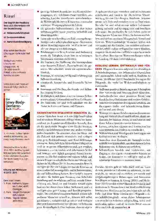 Vorschauseite 3: Professionelle Resilienz