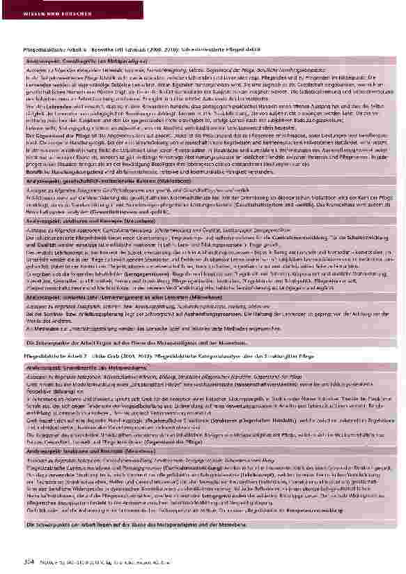 Vorschauseite 3: Was bietet die Pflegedidaktik? Analyseergebnisse pflegedidaktischer Arbeiten im Überblick (Teil 2 von Dütthorn et al., 2013)