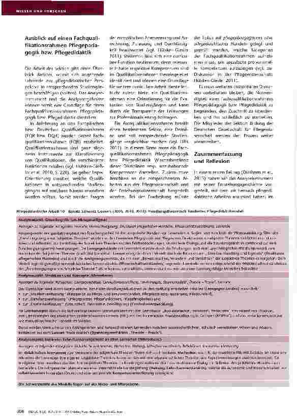 Vorschauseite 5: Was bietet die Pflegedidaktik? Analyseergebnisse pflegedidaktischer Arbeiten im Überblick (Teil 2 von Dütthorn et al., 2013)
