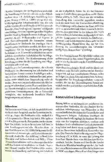 Vorschauseite 6: Das Lernfeldkonzept - zwischen Anspruch und Wirklichkeit