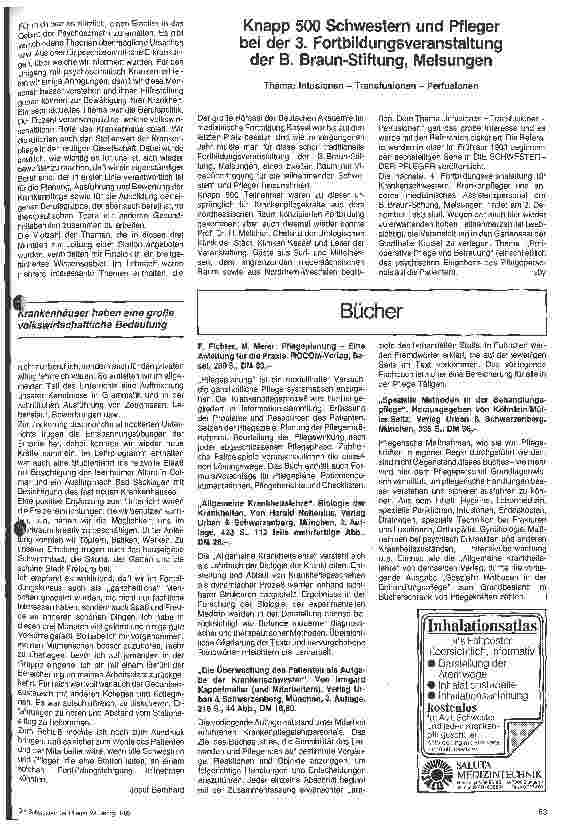 Vorschauseite 2: Erfahrungsbericht eines Stipendiaten über einen dreimonatigen Fortbildungslehrgang zur Stationsleitung am Kath. Fortbildungsinstitut