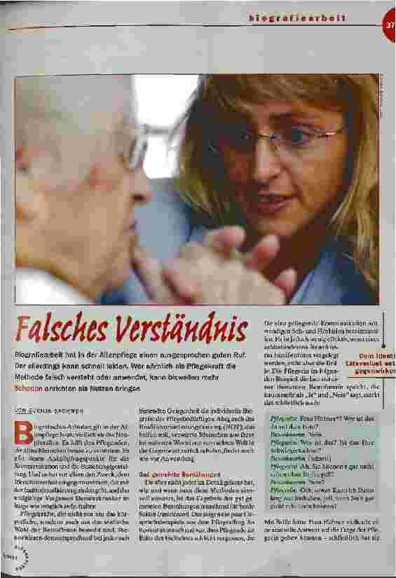 Vorschauseite 1: Falsches Verständnis