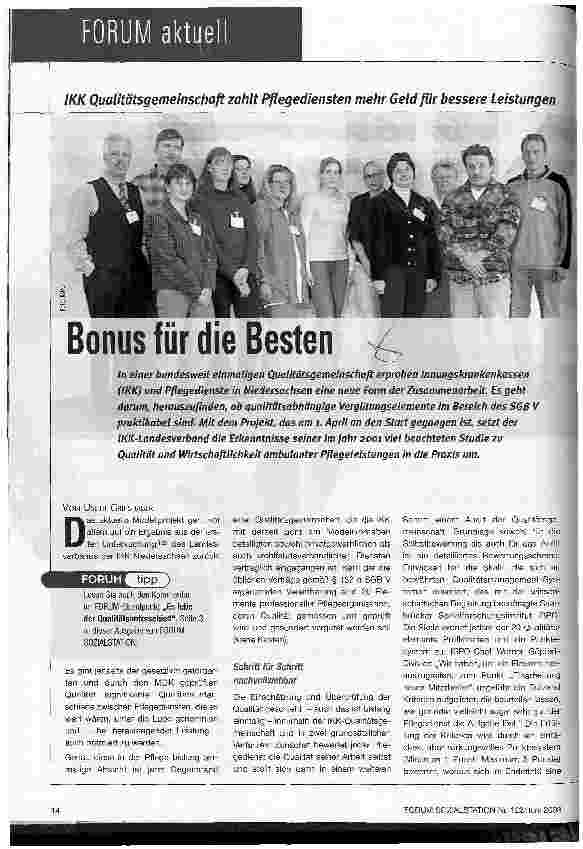 Vorschauseite 1: Bonus für die Besten