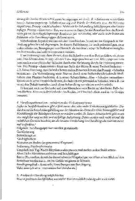 Vorschauseite 4: Pflege-ethischer Kommentar zum Fallbericht