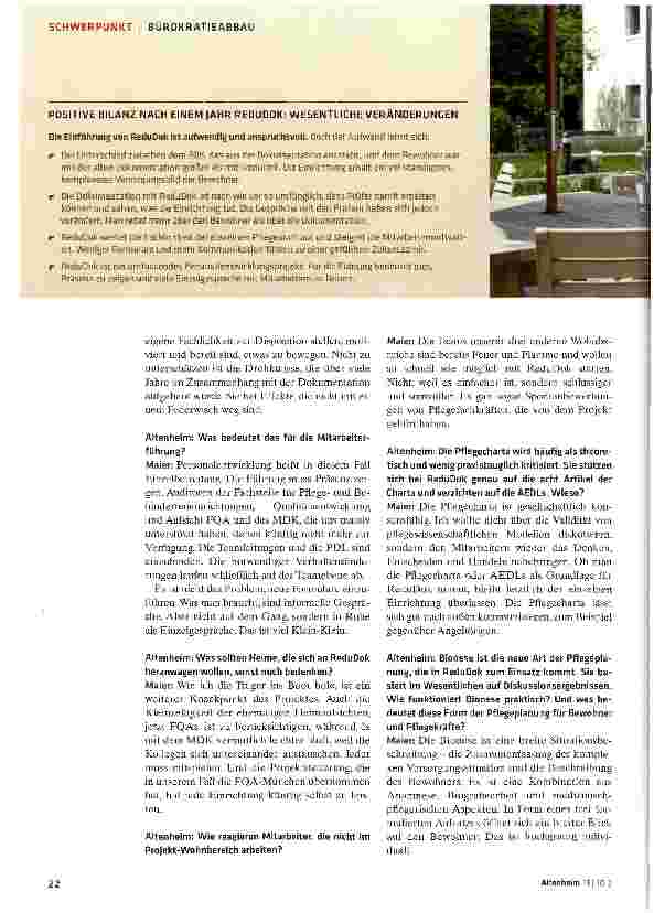 Vorschauseite 3: Die Zeitersparnis misst sich in der Motivation der Mitarbeiter