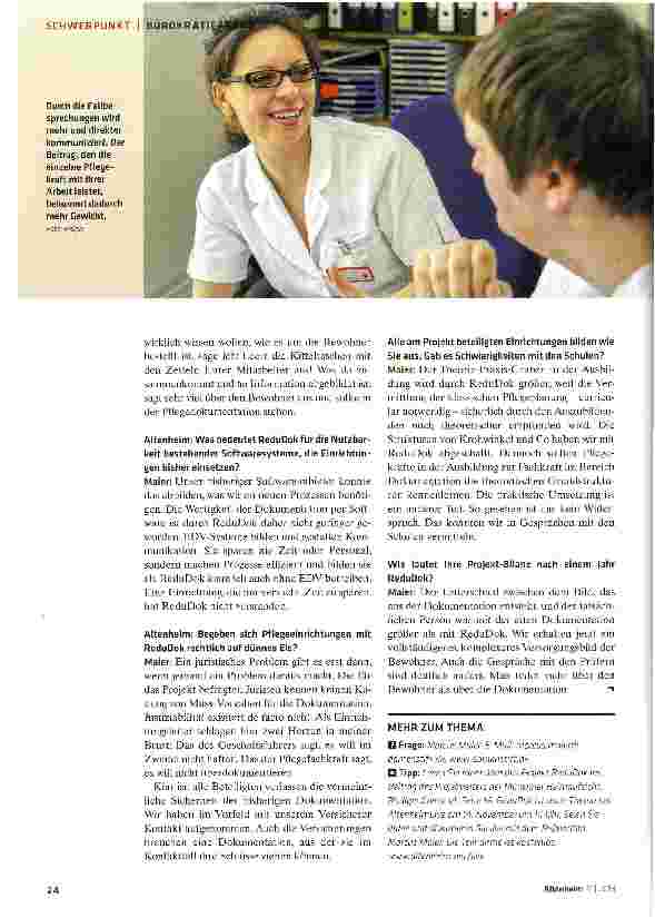 Vorschauseite 5: Die Zeitersparnis misst sich in der Motivation der Mitarbeiter
