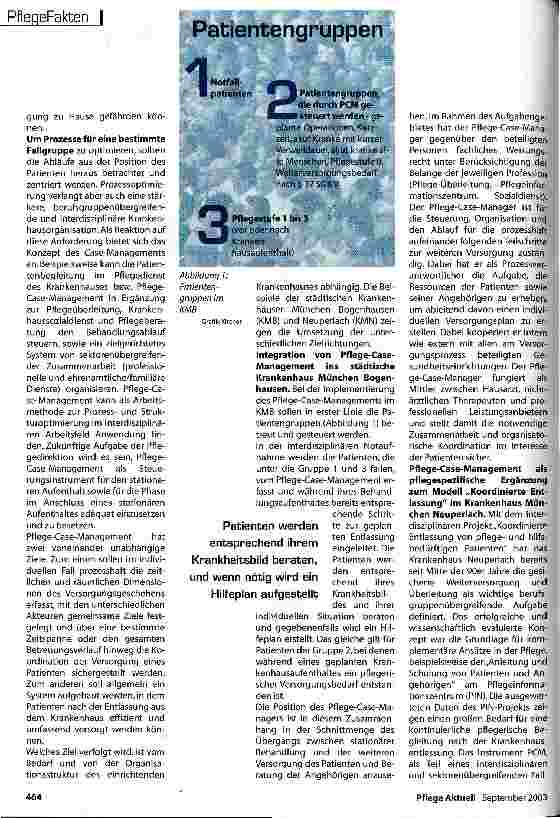 Vorschauseite 3: Zwei Ansätze für Case-Management