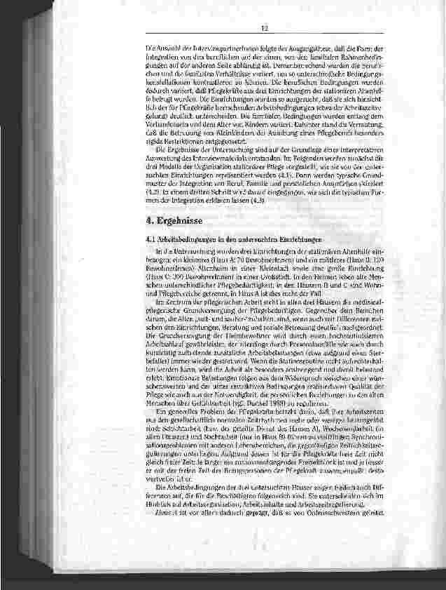 Vorschauseite 3: Altenpflege und der Rest des Lebens Was Pflegenotstand mit der alltäglichen Lebensführung zu tun hat