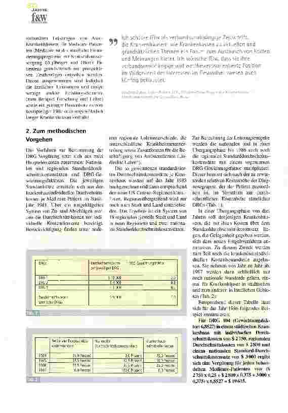 Vorschauseite 2: „Diagnosis Related Group -DRGs