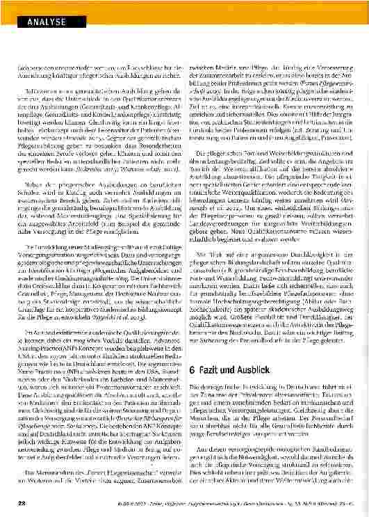 Vorschauseite 6: Aufgabenneuverteilung im Gesundheitswesen