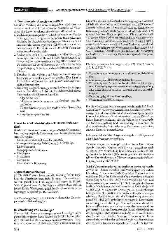 Vorschauseite 3: Organisation und Abrechnung Ambulanter Spezialfachärztlicher Leistungen (ASV) nach § 116b SGB V